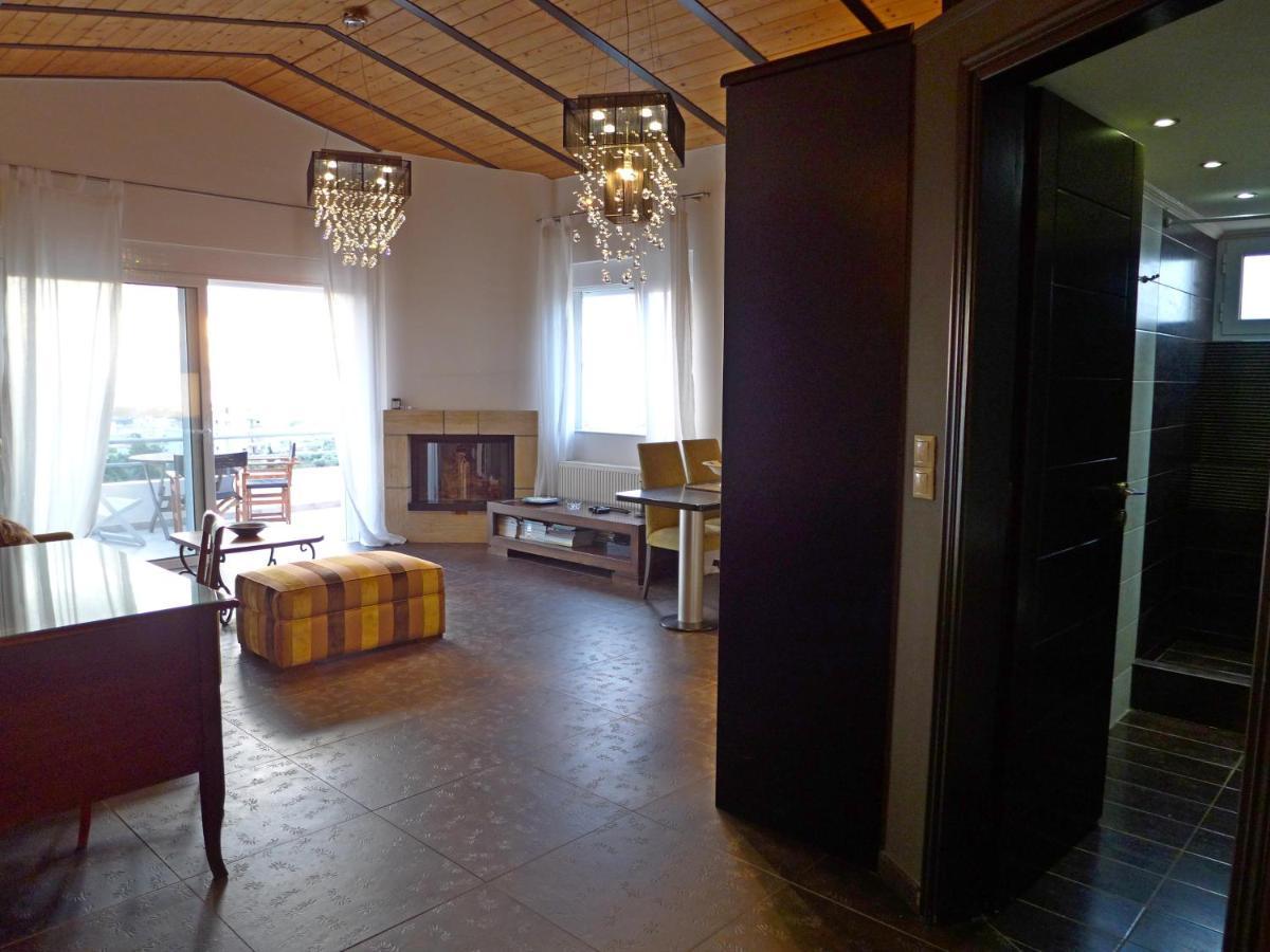 Wide-View & Quiet Apartment Chania La Canea Exterior foto